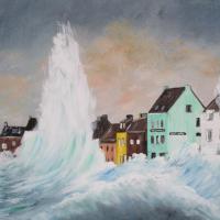 VENDU - A / 4  ILE DE SEIN / 46X33 / 90 €