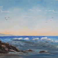 A / 6 OCEAN PACIFIQUE / 50X40 / 110 €