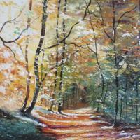 B / 36 PAYSAGE D'AUTOMNE 50X40 / 150 €